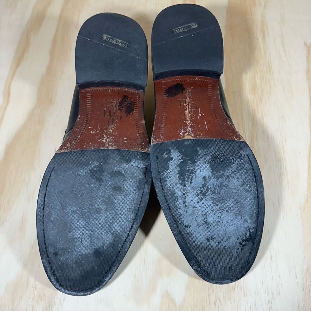 Cole Haan Nike Air Black Leather Loafers Men’s Size 11.5 - Picture 6 of 7